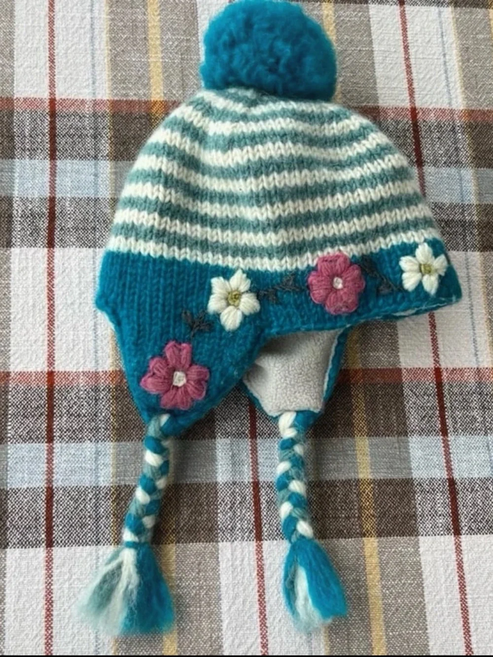 Wool Everest Designs Kids Winter Hat